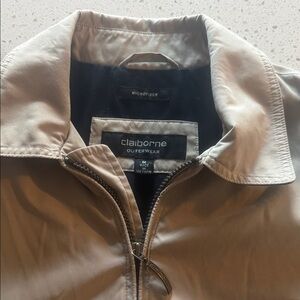 Claiborne Men's Beige Lightweight Jacket